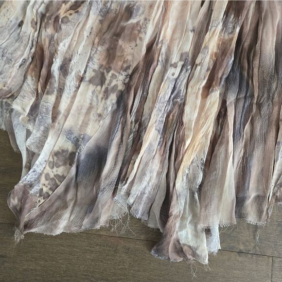 Zara flowy swing skirt printed size M - Picture 6 of 10